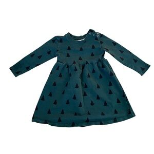 Hanna Andersson Christmas Tree Play Dress (90 cm/3T)